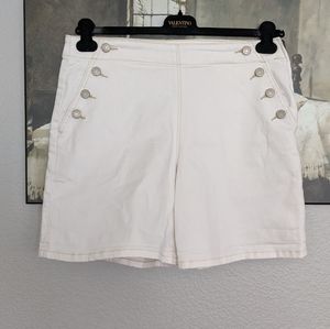BANANA REPUBLIC SIDE ZIP SHORTS SIZE 29 / 8 EUC ❤️